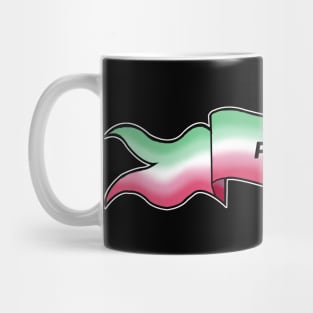 abrosexual pride banner Mug